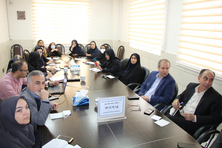 وبینار ارائه گزارش عملکرد پویش ملی سلامت" غربالگری دیابت وفشارخون بالا"، سالن جلسات مرکز بهداشت استان مرکزی، ۱۵ آذر ماه