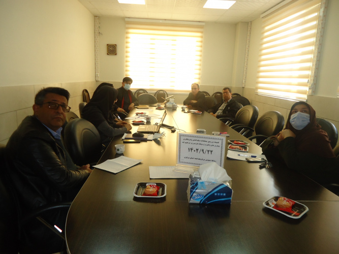 کمیته بررسی مشکلات بهداشتی و غربالگری بیماری های واگیر در اردوگاه طردمرزی ابراهیم آباد، سالن جلسات مرکز بهداشت استان مرکزی، ۲۲ آذر ماه