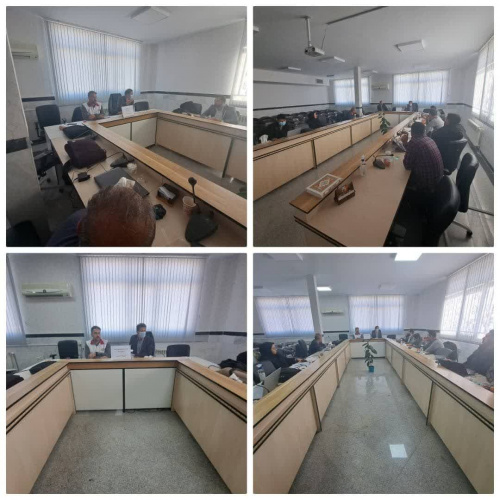 برگزاری جلسه پایش شاخص های مدیریت خطر حوادث وبلایا