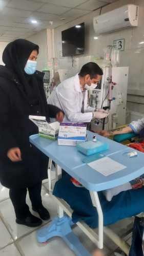 غربالگری سل نهفته در بیماران همودیالیزی انجام شد