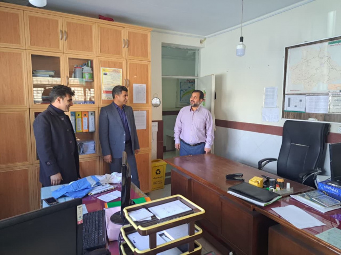 بازدید معاون اجرایی مرکز بهداشت استان مرکزی از کشیک نوروزی شازند