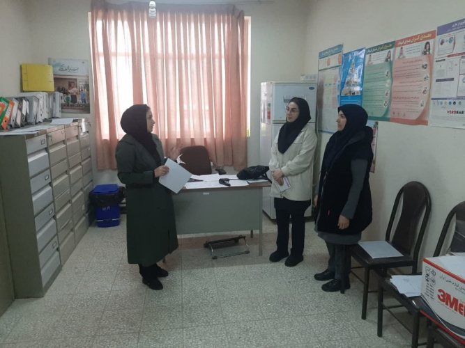 بازدید نوروزی از مراکز بهداشتی شهرستان خنداب