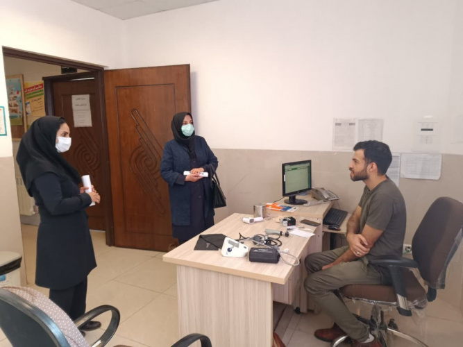 بازدید نوروزی از مراکز بهداشتی شهرستان دلیجان