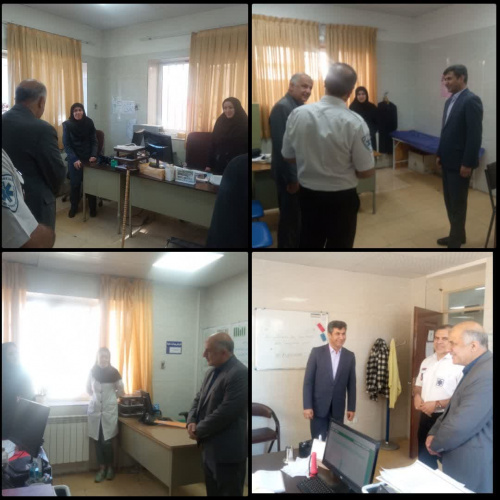 بازدید نوروزی از مراکز بهداشتی شهرستان اراک