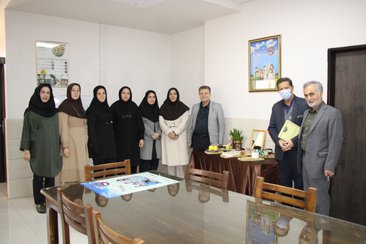 دیدار نوروزی معاون بهداشت با پرسنل معاونت بهداشت/  تاکید بر برنامه‌ریزی برای تحقق اهداف بهداشتی