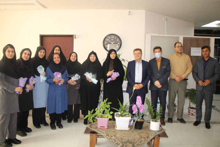 مراسم تجلیل از ماماهای معاونت بهداشت به مناسبت روز جهانی ماما برگزار شد