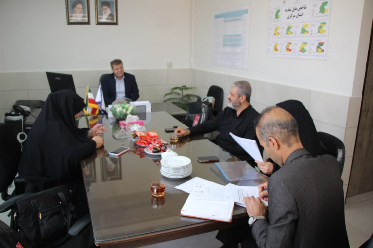 جلسه هم‌اندیشی تفاهم‌نامه همکاری مرکز مردمی نفس با معاونت بهداشت استان مرکزی