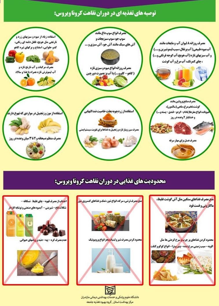 توصیه های تغذیه ای در دوران نقاهت